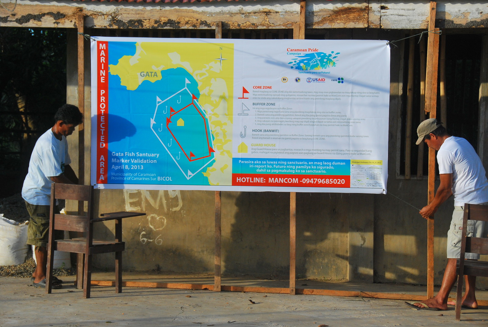 Map of Gata Fish Sanctuary